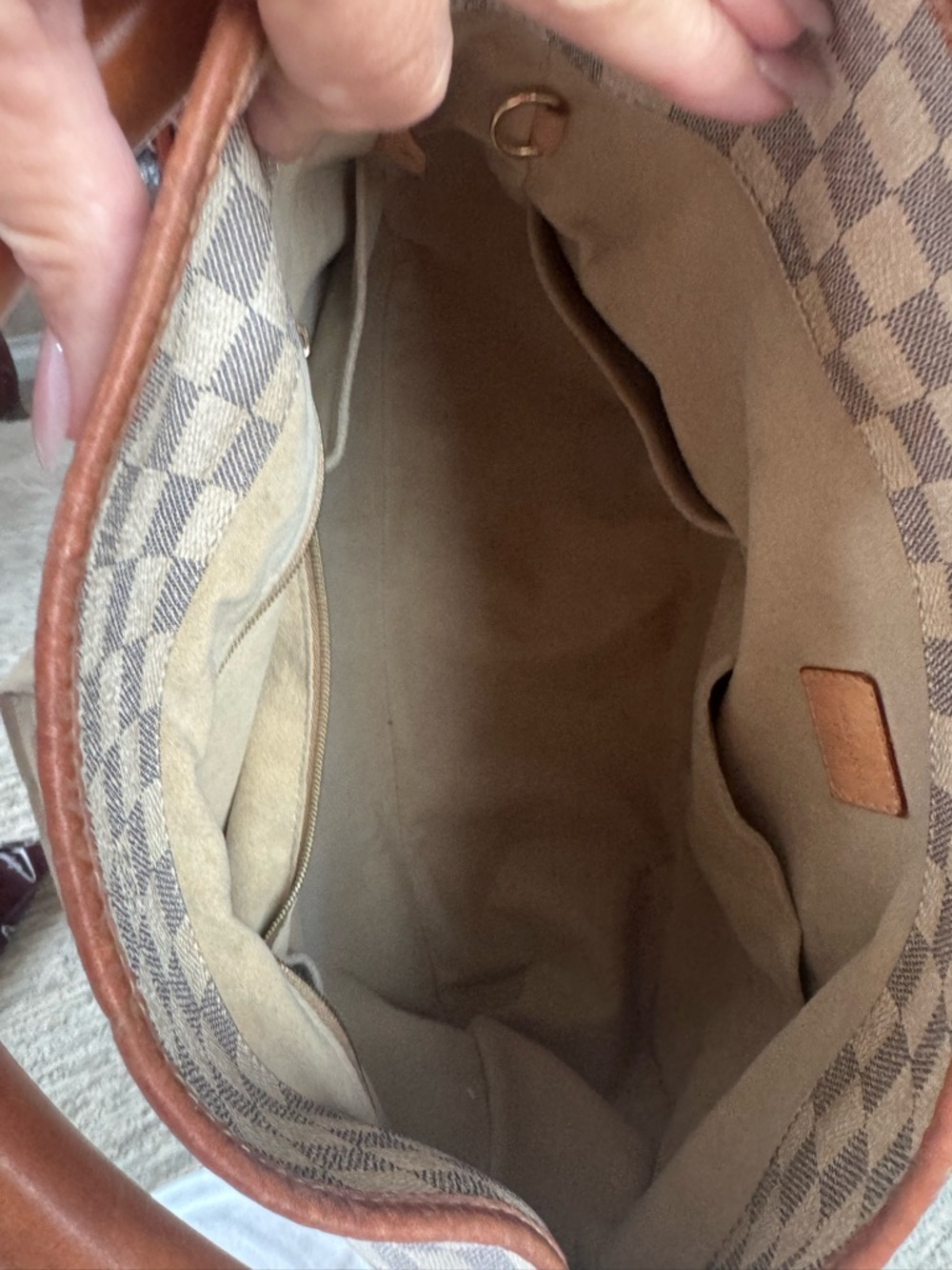 LOUIS VUITTON GM ARTSY AZURE HOBO BAG - Picture 9 of 13